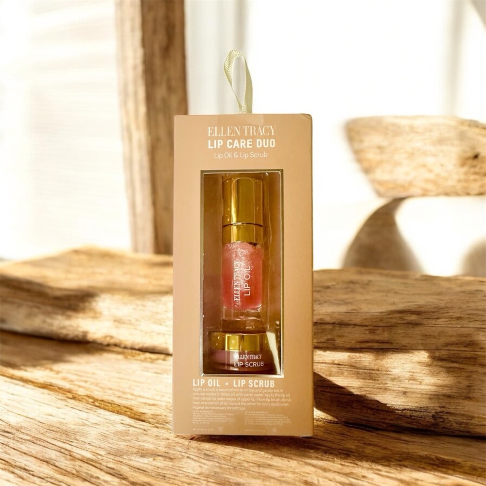 New Lip Oil & Lip Scrub Set